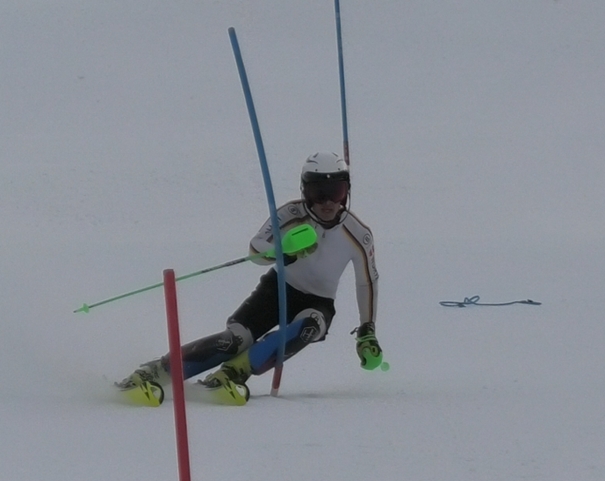 David beim Training am Hochzeiger im Pitztal / Tirol